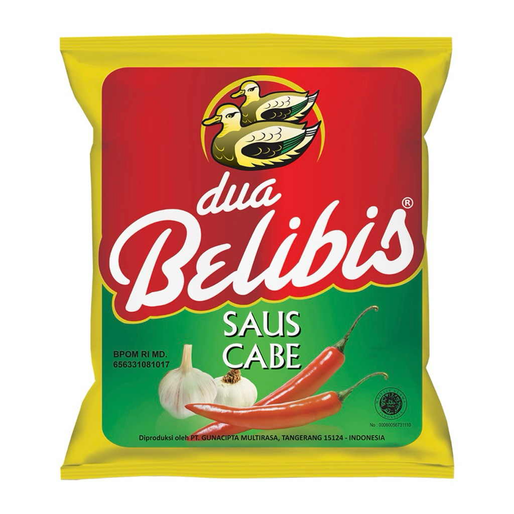 

DUA BELIBIS SAUS CABAI SACHET BAG 24x8g