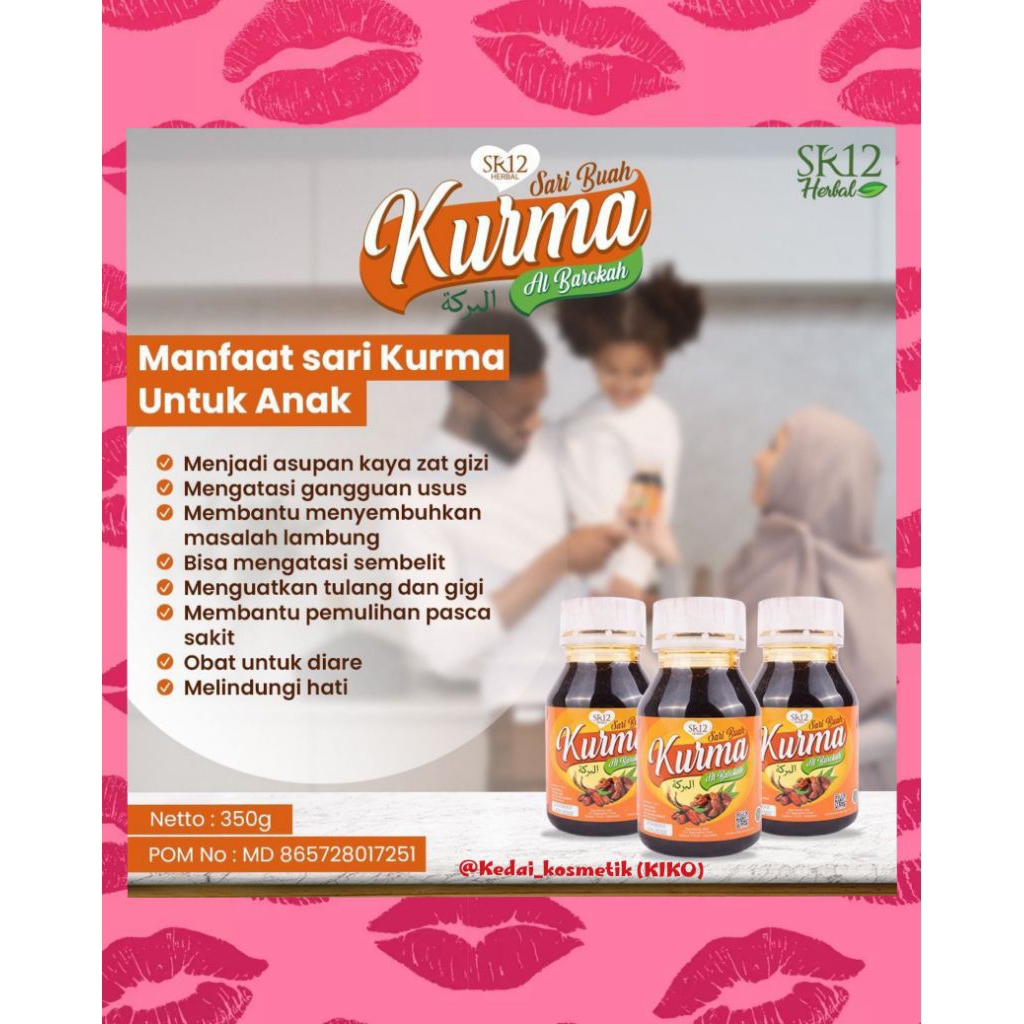 

(KIKO)【COD】 SARI KURMA SR12 | SARI BUAH KURMA MURNI | Mengatasi Masalah Lambung Usus Hati Anemia Hb Rendah