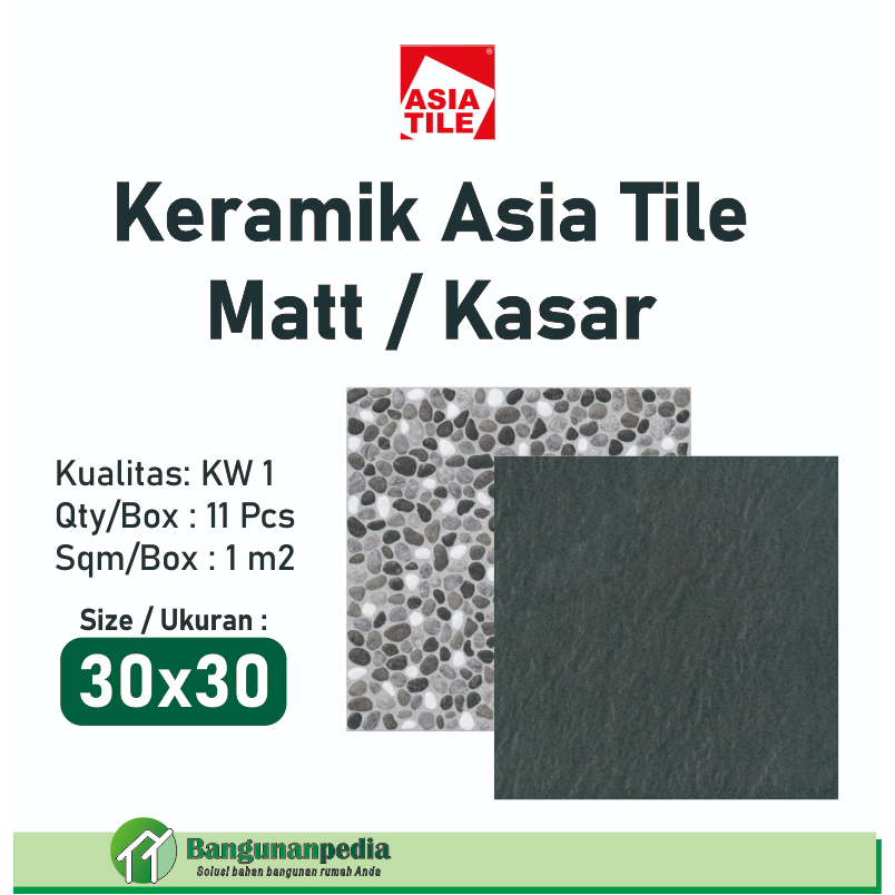 KERAMIK LANTAI KASAR 30X30 COCOK UNTUK TANGGA TERAS BALKON KAMAR MANDI ASIA TILE 30X30