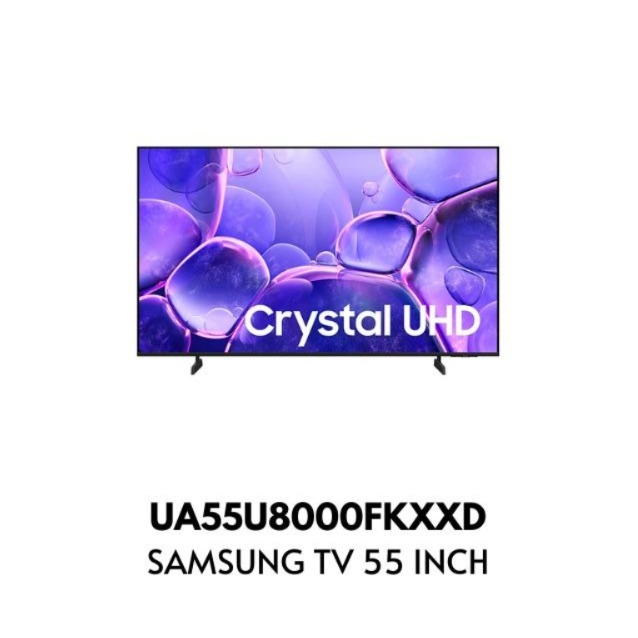 SAMSUNG 55U8000F Smart TV 55 Inch Crystal UHD 4K - UA55U8000F / UA55U8000FKXXD