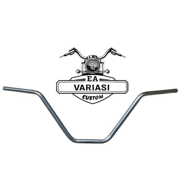 Stang Custom Chopper British Lowrider Avehanger Model lurus stang tradisional chrome