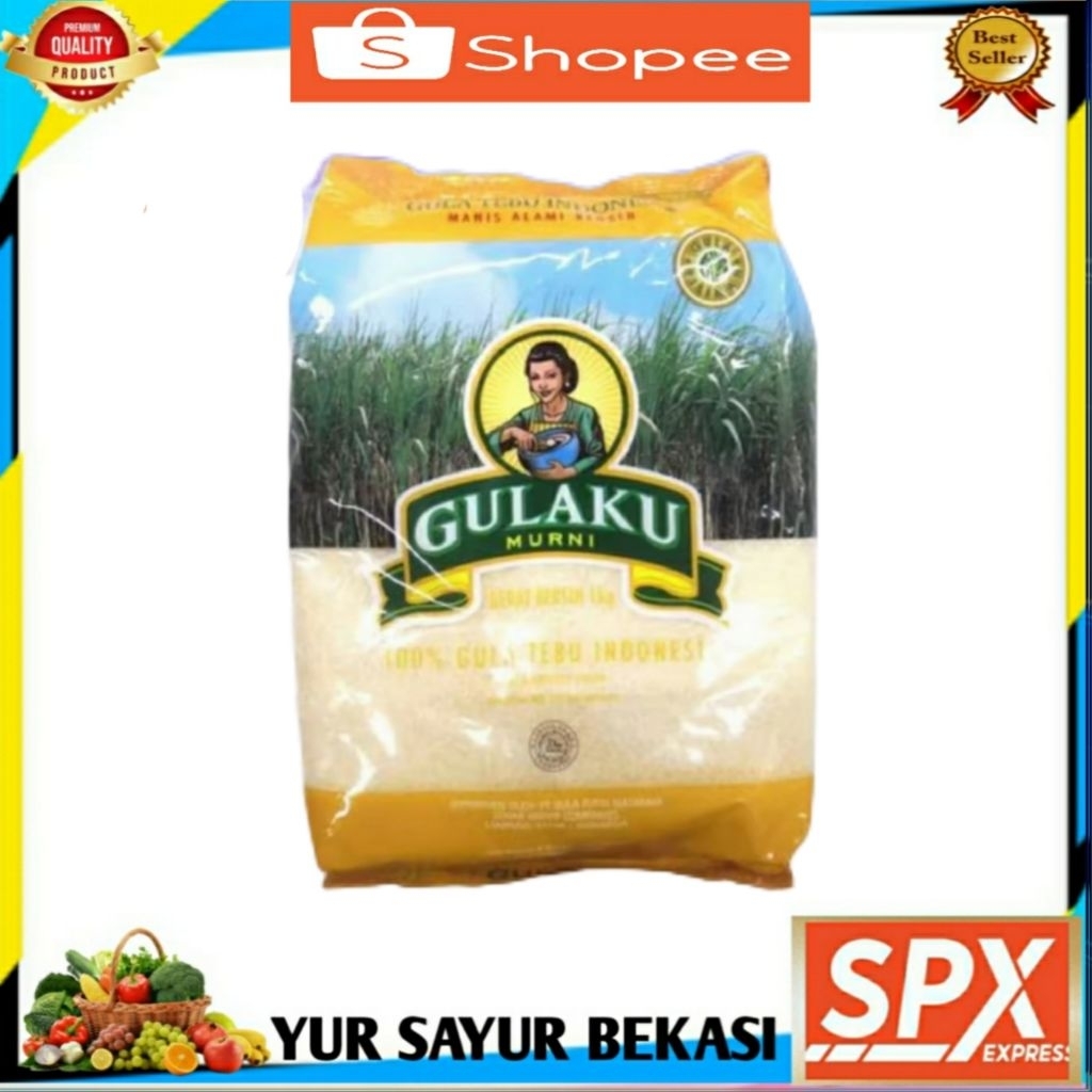 

Gulaku Gula Tebu 1kg.