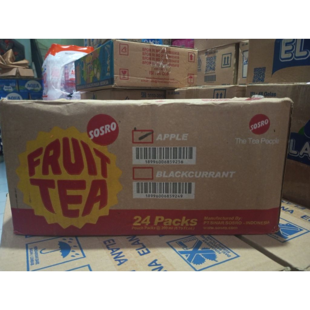 

Fruit tea pouch 1 dus isi 24 pouch/ fruit tea pouch blackcurrant apel / teh fruit tea