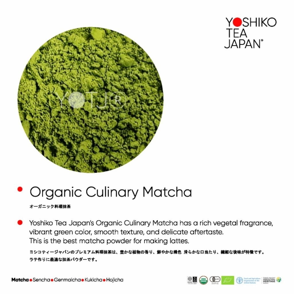 

Sariteh Artisan Organic Culinary Matcha - Horeca Size - 500gram | Best for Latte & Baking