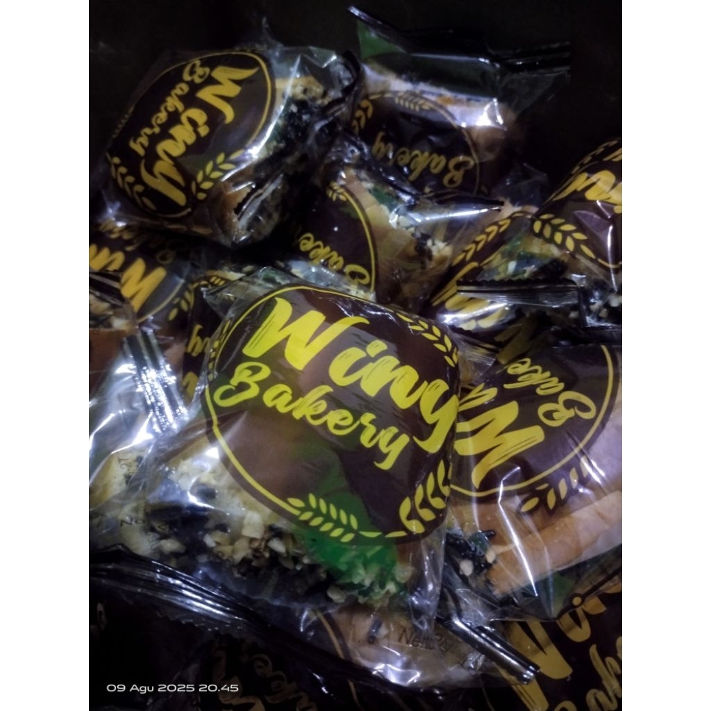 

roti winy coklat kacang (minimal 10pcs)