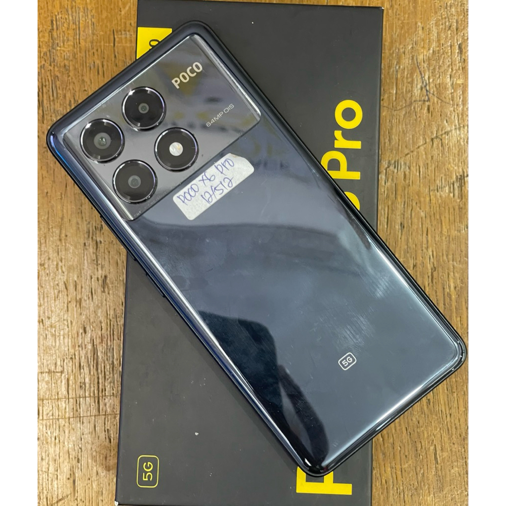 Hp Second POCO X6 Pro 5G 12GB/512GB Fullset