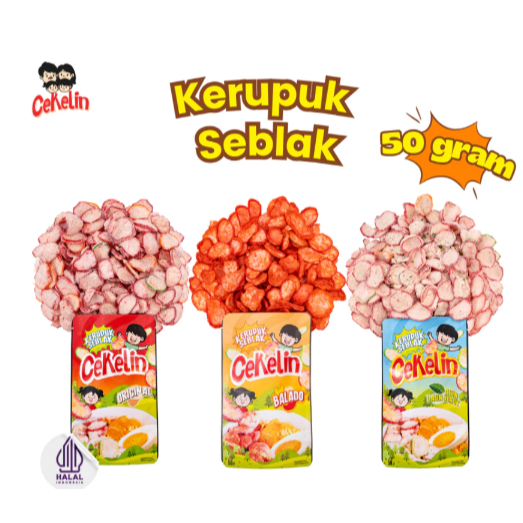 

Cekelin - Kerupuk seblak - semua rasa
