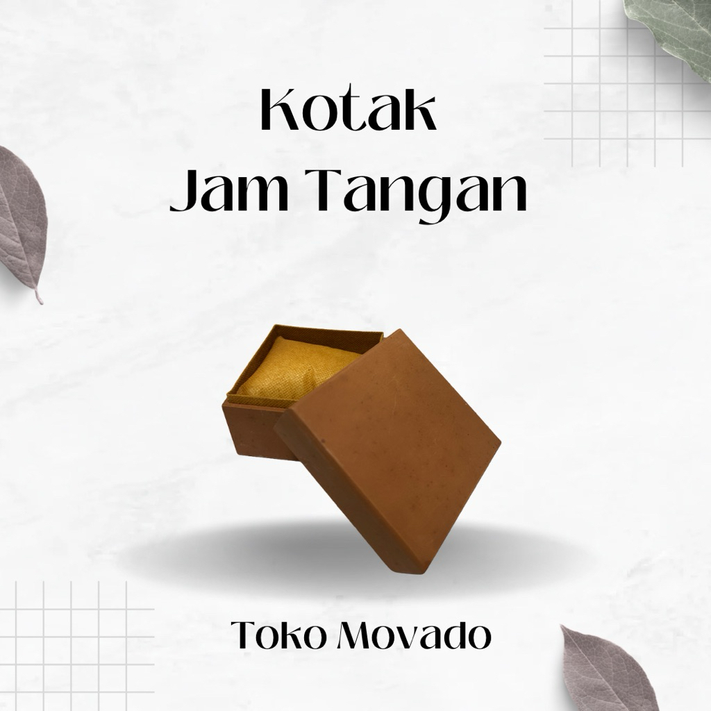 Kotak Jam Tangan Kayu