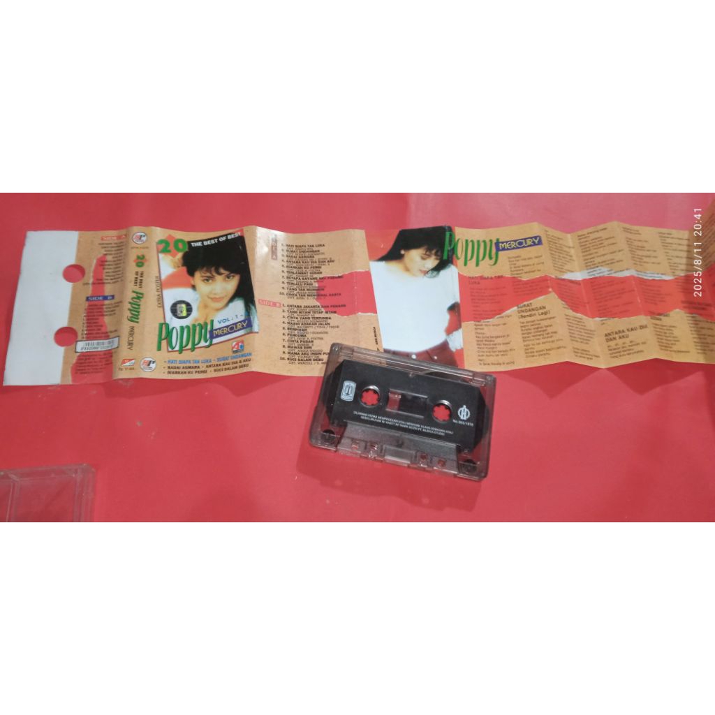 Kaset Original POPPY MERCURY/Best of the best