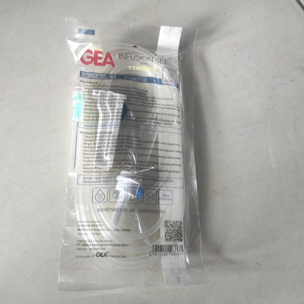 Infuset Type Y Dewasa GEA