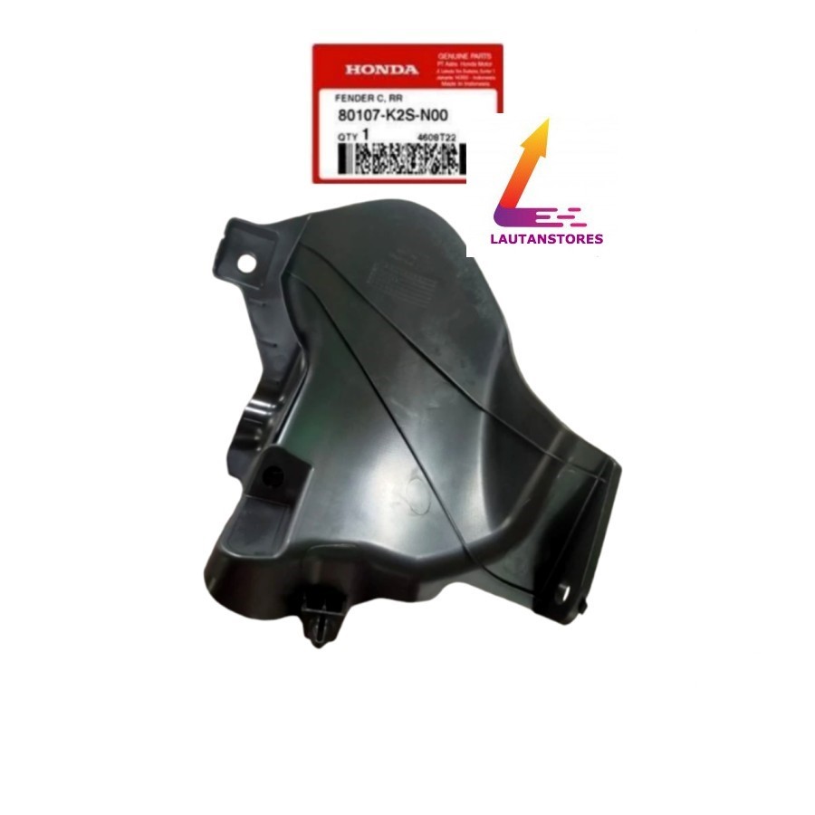 80107-K2S-N00 SPAKBOR KOLONG SLEBOR SPATBOR LUMPUR BAWAH BODY BELAKANG ENDER C RR MUD FLAP GUARD VAR