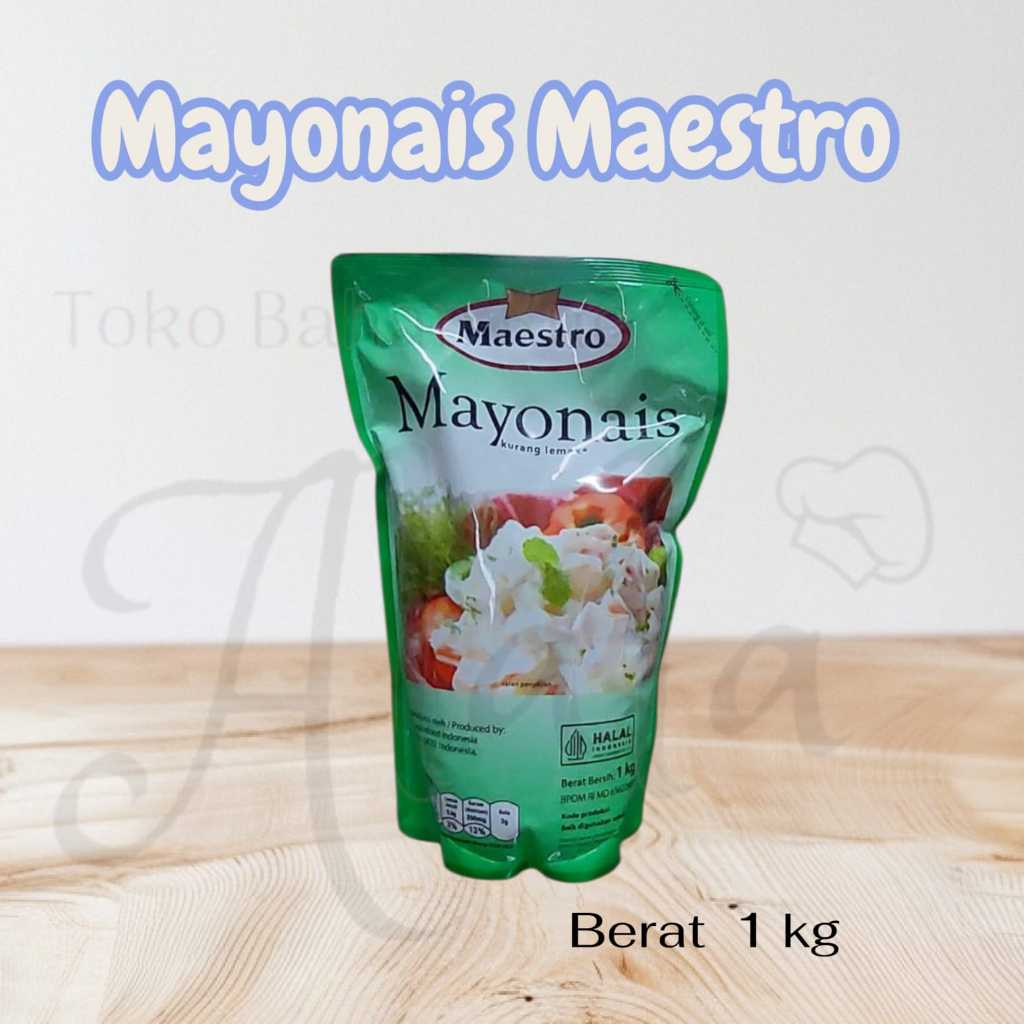 

Mayonais Maestro 1 kg / kurang lemak / mayonaise