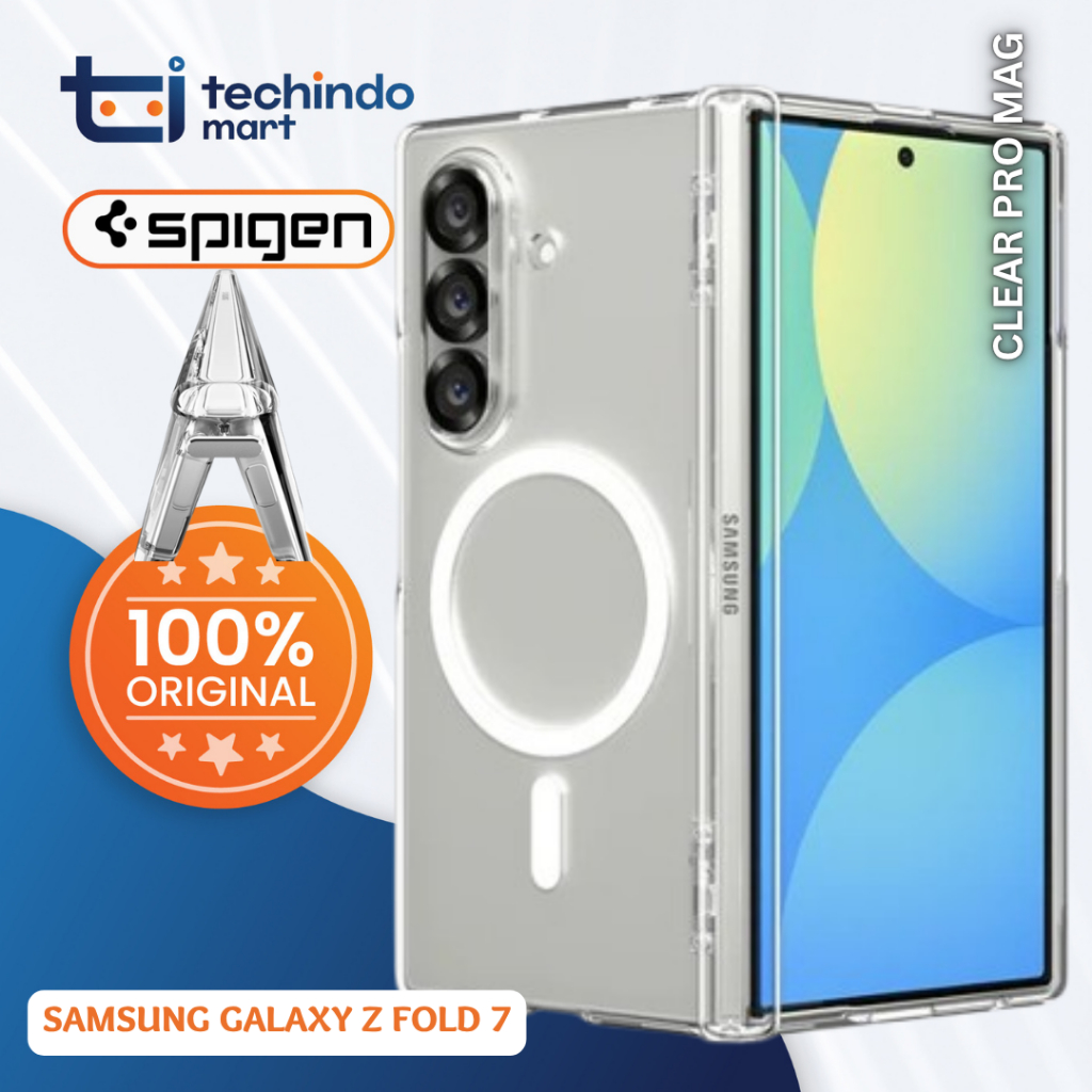 Case Samsung Galaxy Z Fold 7 Spigen Ultra Hybrid Pro Magfit Magsafe Anti Shock Crack Clear Cover Cas