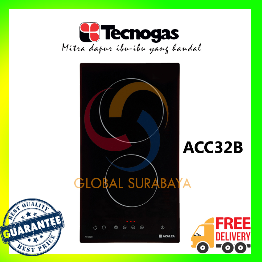 AZALEA Kompor Tanam Listrik Ceramic HOB ACC32B