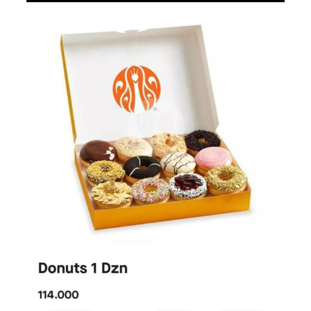 

J.CO Donut 1 Box Isi 12pc Besar