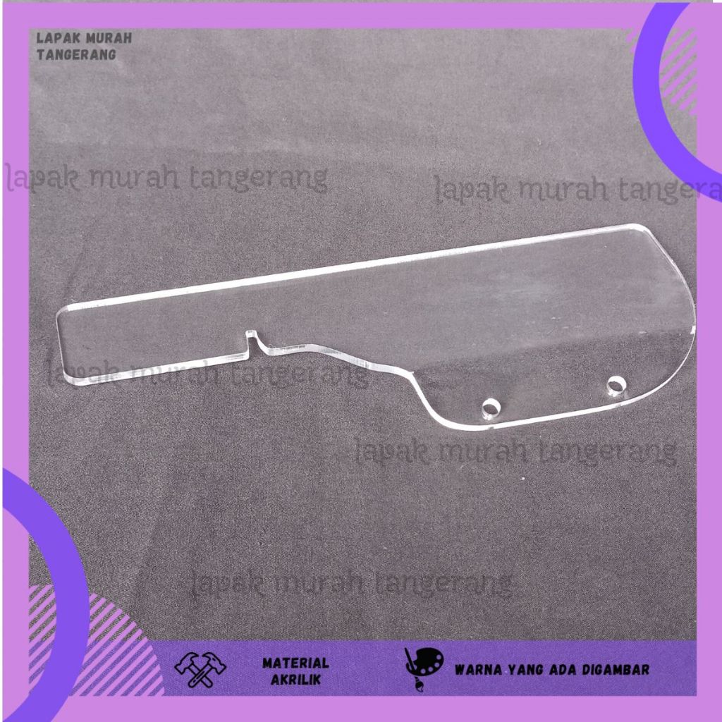 MUDFLAP PENAHAN LUMPUR AKRILIK VARIO 110 TECHNO MIKA KOLONG AKRILIK TRANSPARAN VARIO 110 TECHNO KARB