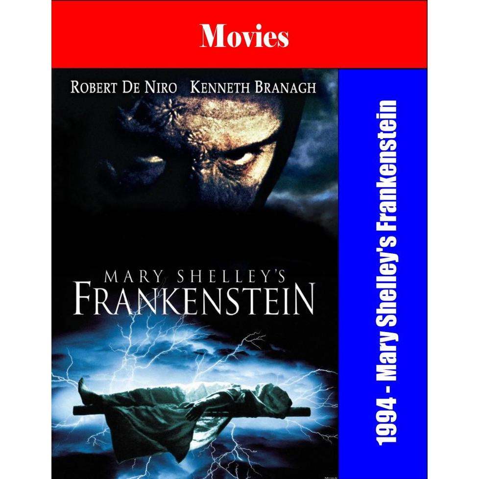 DVD - Mary Shelley's Frankenstein (1994)