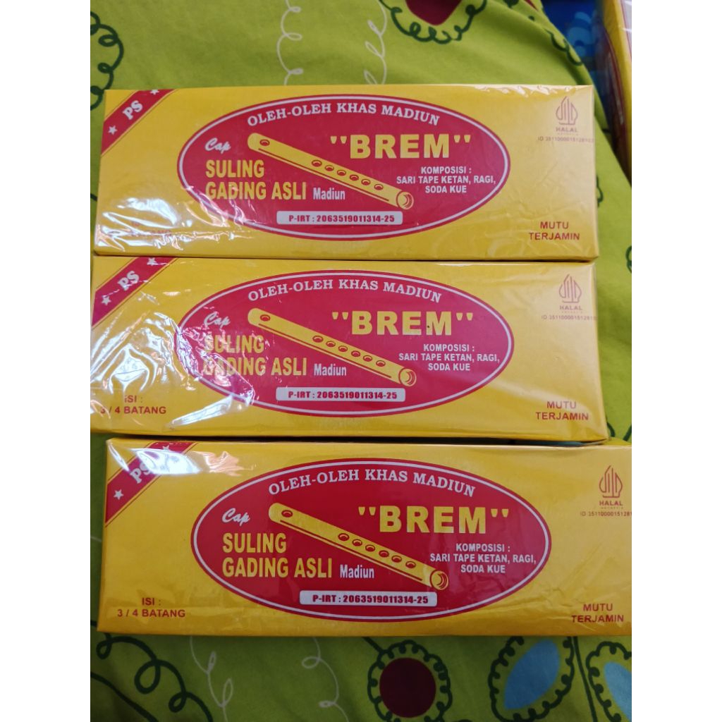 

Brem Suling Asli Madiun||isi 2/3 btg