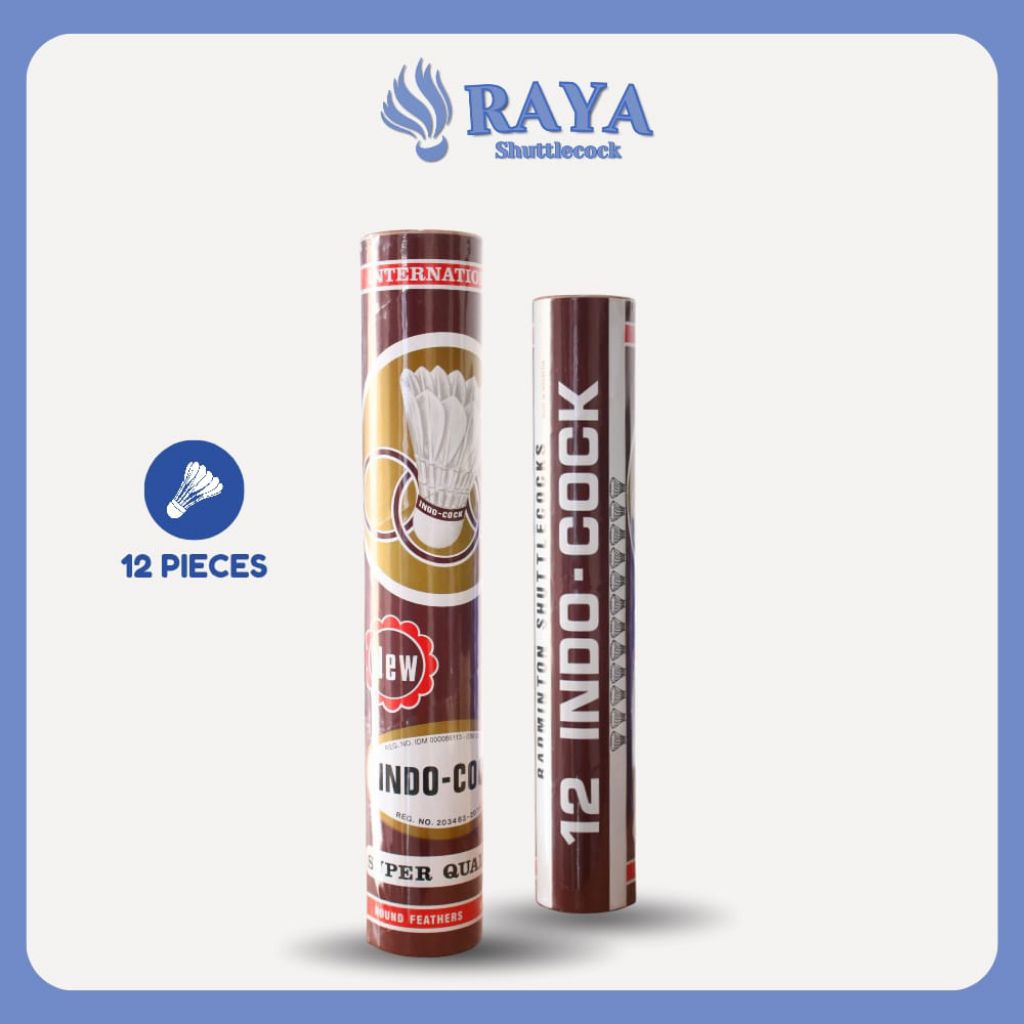 Shuttlecock/Cock/Kok Indo Cock Coklat - ORIGINAL