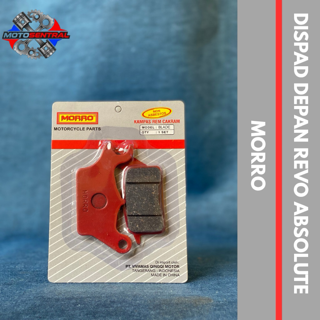 Discpad Depan Revo Absolute | Dispad Revo Absolute | Kampas Rem Depan Cakram Revo absolute