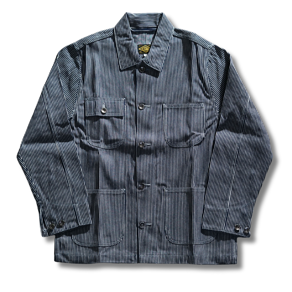Ecstatic Supply - Chore Jacket Pria - Hickory Work Chore Jacket