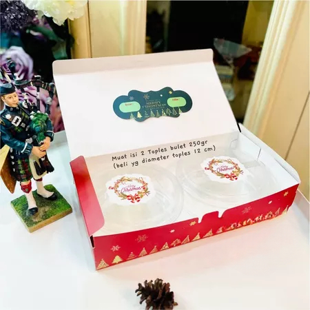 

Box Natal isi 2 toples bulet 250gr Christmas Tree