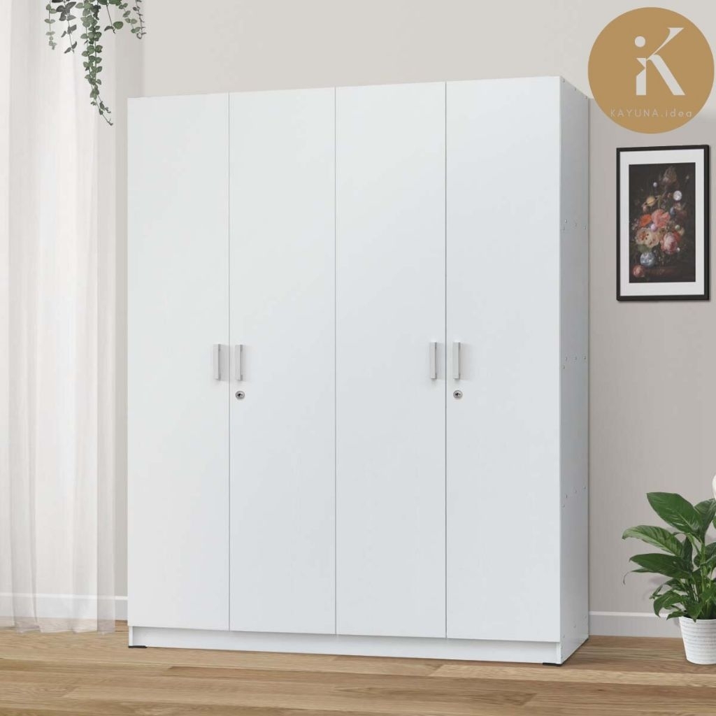 Lemari Madison Multiplek/Lemari Pakaian 4 Pintu/Lemari Multiplek/ Lemari/ Lemari Baju/ Lemari Kayu/ 