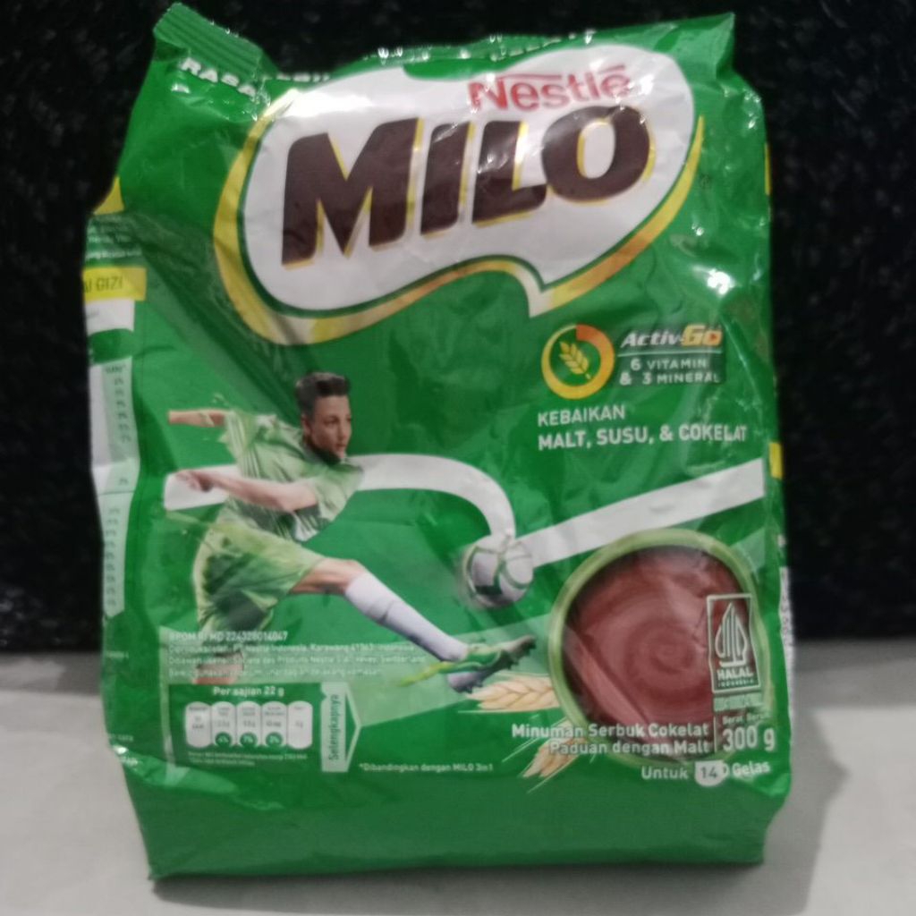 

Milo Active Go 3in1 300gr dan Sachet 18x34