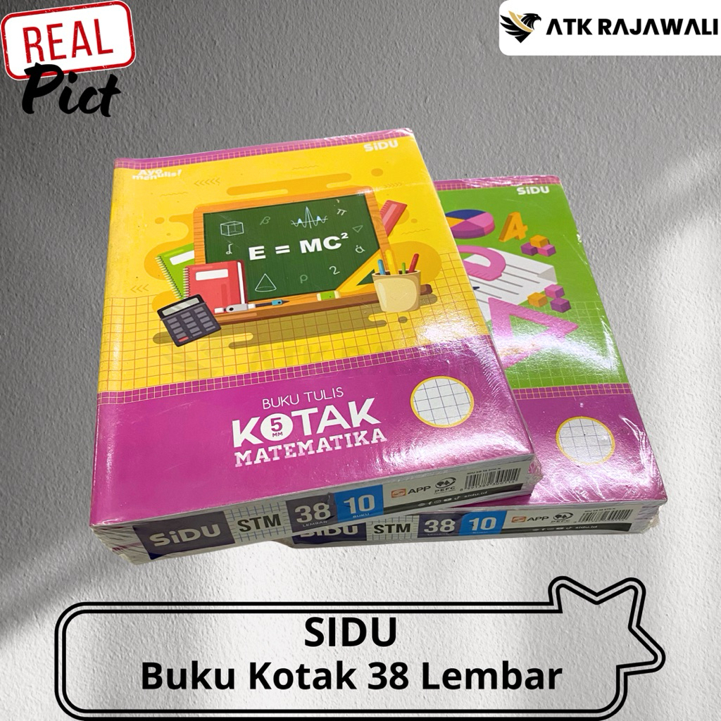 

Buku Tulis Kotak Kecil SIDU 38 Lembar / 10 Pcs(Pack)