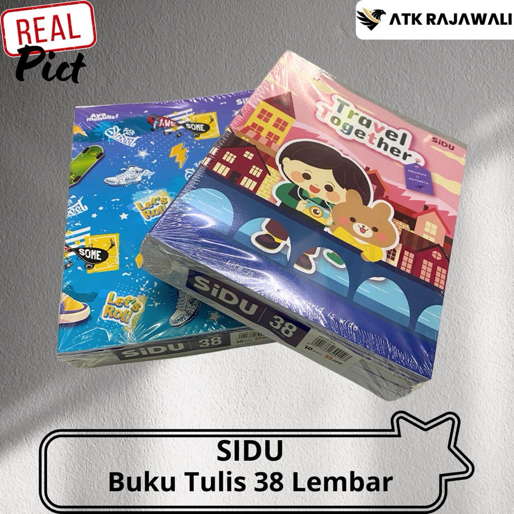 

Buku Tulis Sidu 38 Lembar (10Pcs/Pack)