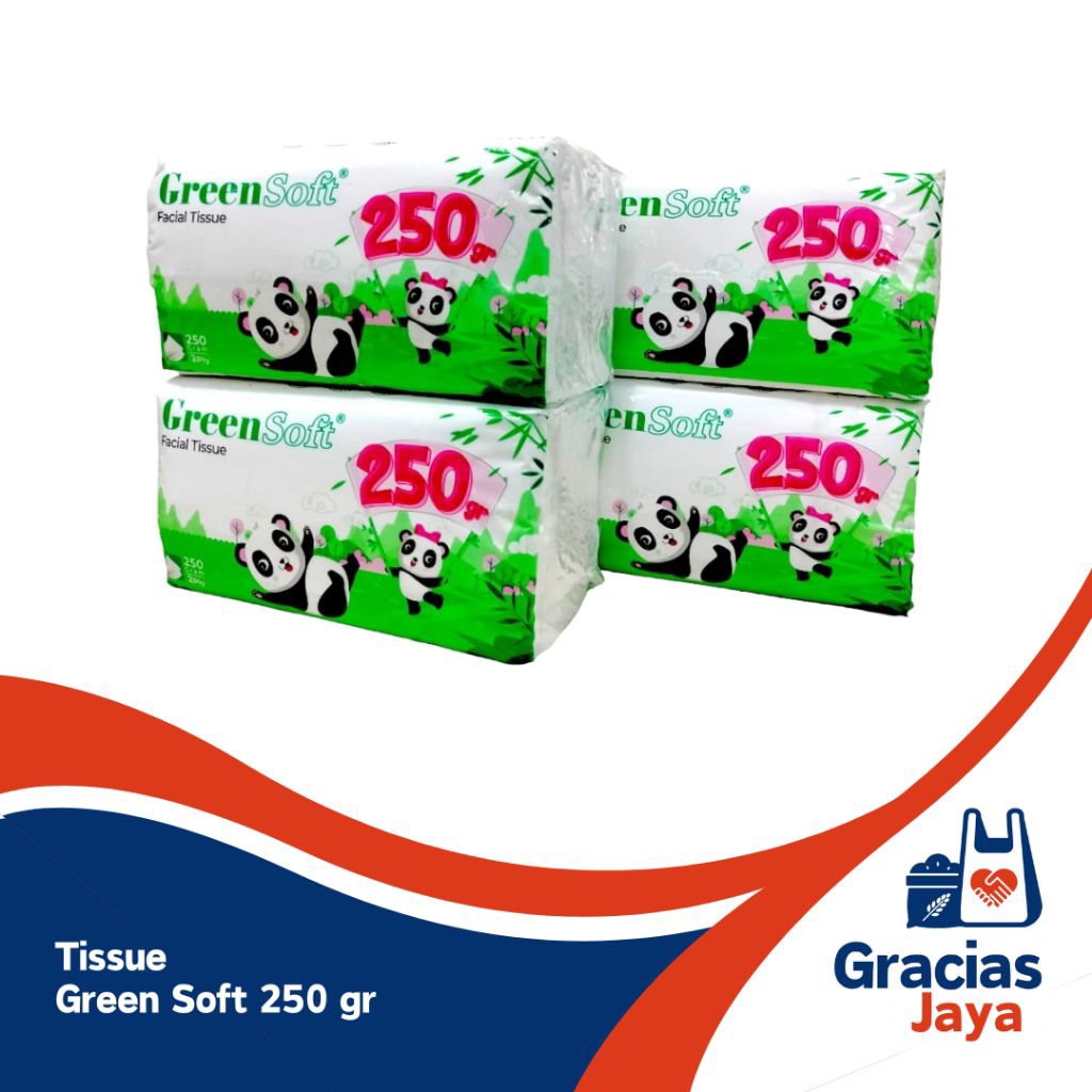 Tissue Green Facial Tissue 250s  Facial tissue termurah