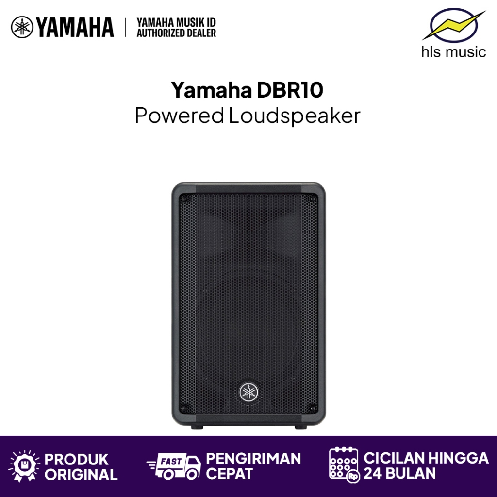 Yamaha DBR10 / DBR 10 Loudspeaker / Speaker Aktif 10" Garansi Resmi