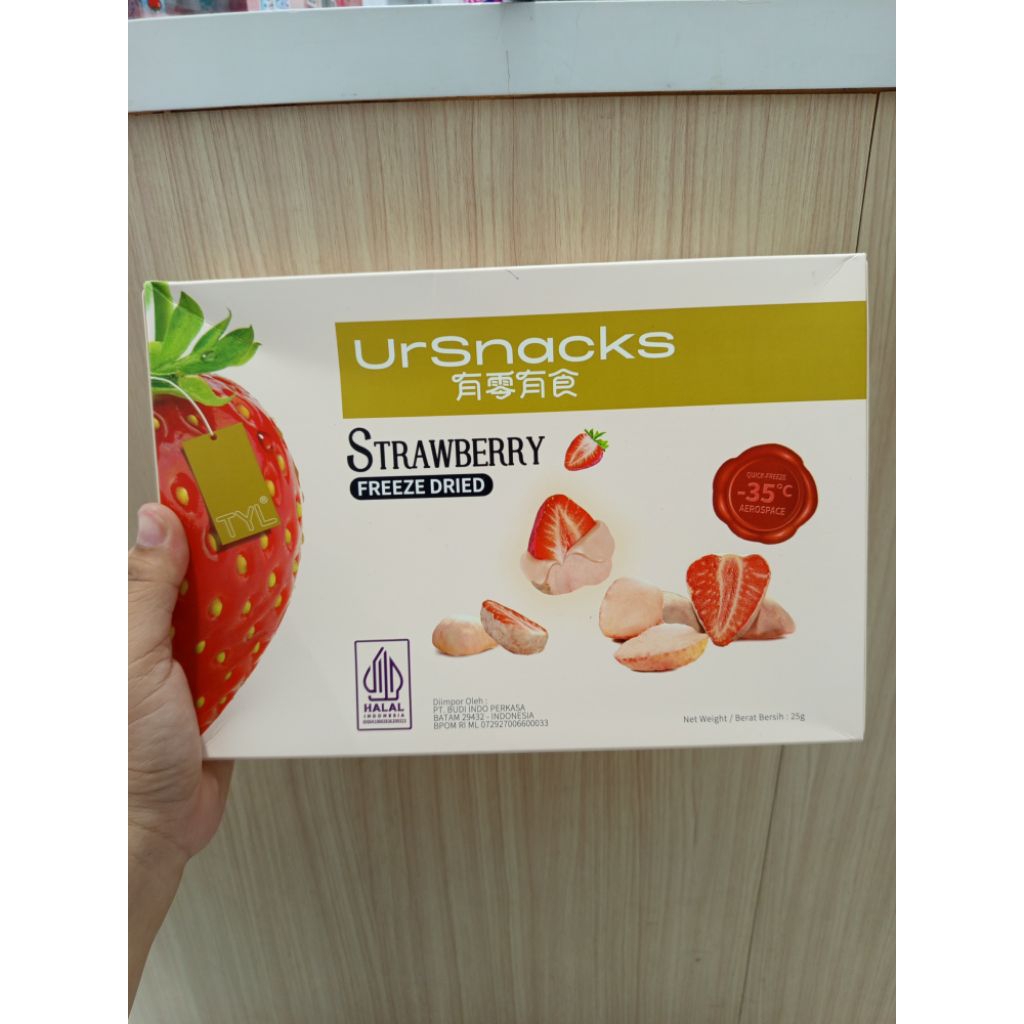 

URS strawberry freeze dried