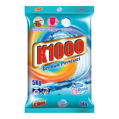 K1000 Deterjen Bubuk Aqua Rose 5 kg