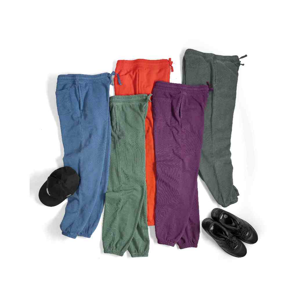 Celana Sweatpants - Garment Dyed Loose Sweatpants