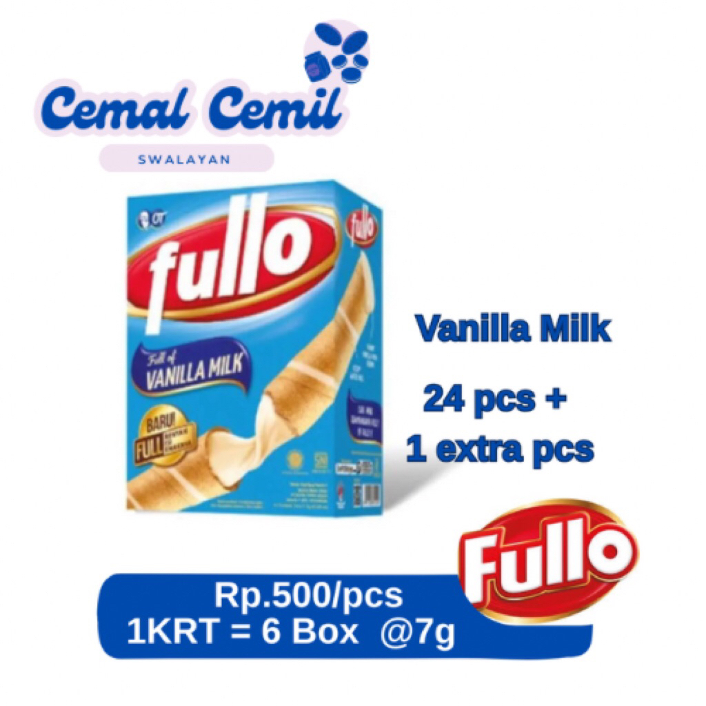 

CEMILAN FULLO STIK VANILLA DAN CHOCOLATE [1BOX ISI 12PCS ]