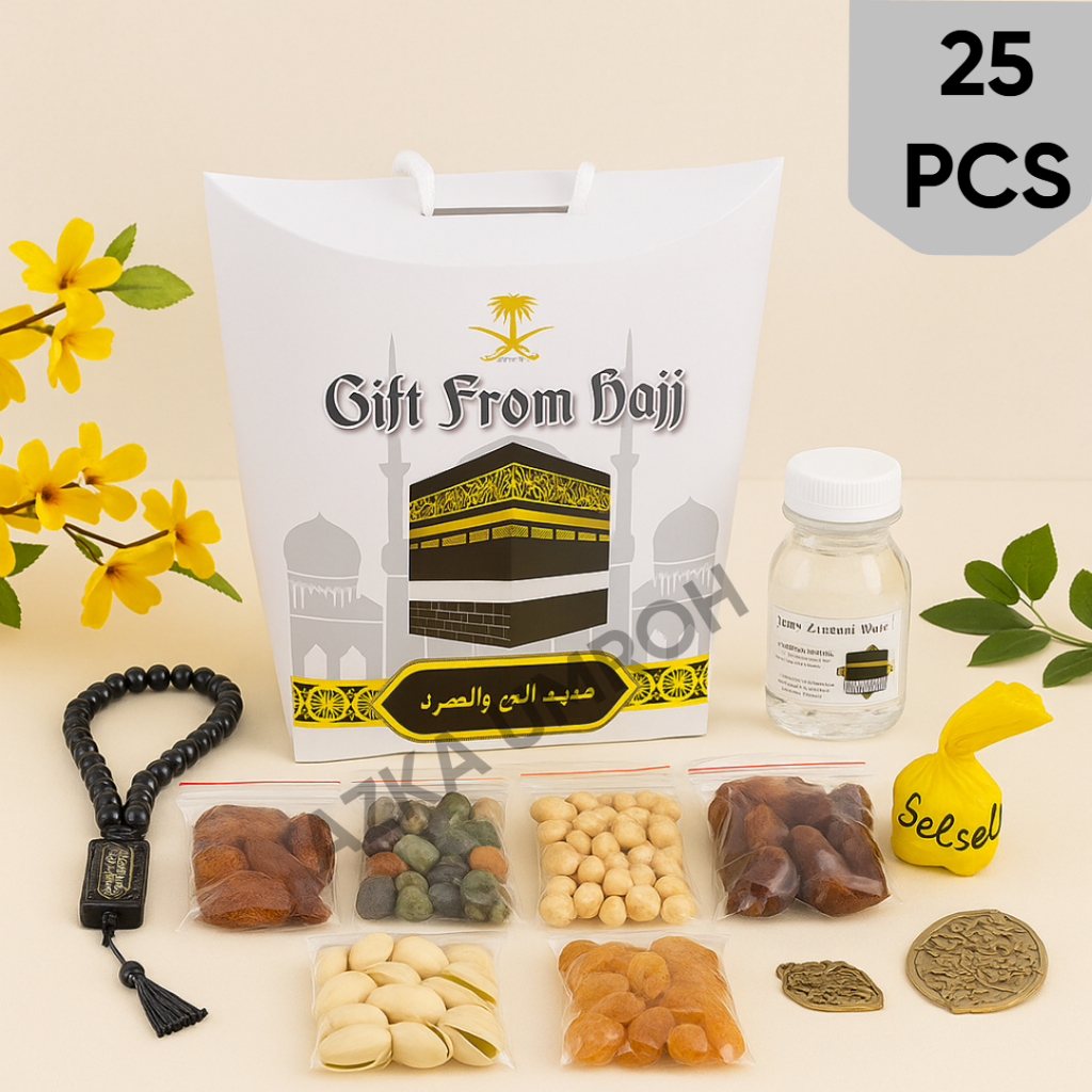 

Paket Oleh-Oleh Haji Umroh Paket A-H 25PCS