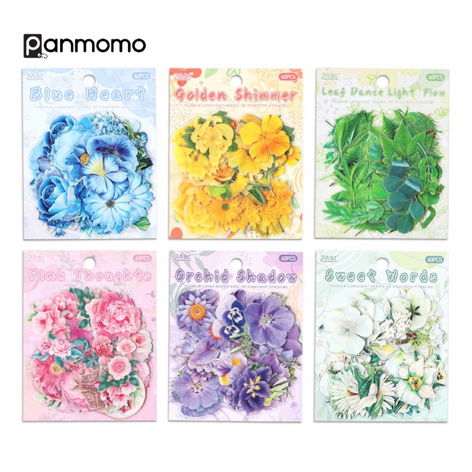 

Stiker Bunga Tempel Rustic Vintage - DIY PET Sticker - Flower Language Diary Deco Stickers Scrapbook Craft Journal Casing Hp Kerajinan Prakarya Mahar Souvenir Kartu Undangan Pesta Dekorasi