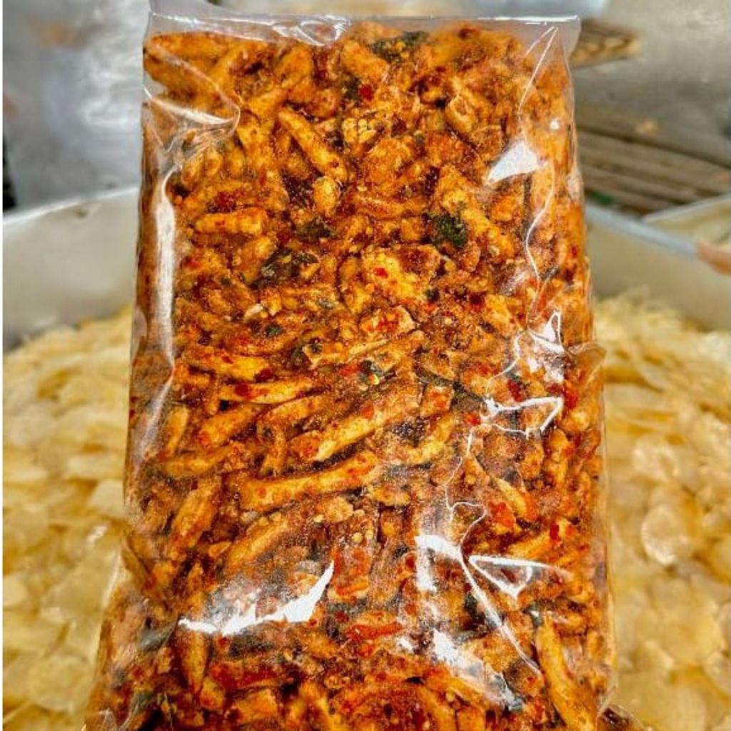 

1 KG Basreng Nagih Viral Daun Jeruk