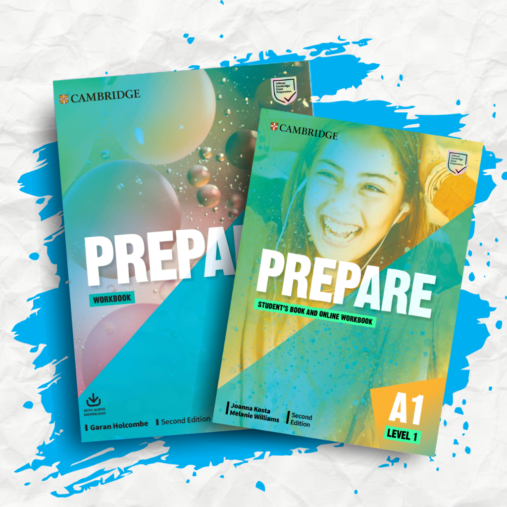

Buku Prepare A1 level 1 Students book & Workbook
