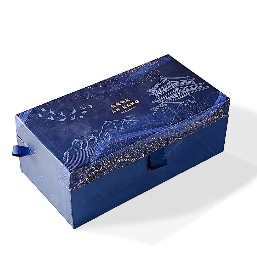 

Birdnest Hardbox Classic Shoe Box 27 x 14 x 8 cm Scissors & design ( PRE ORDER )