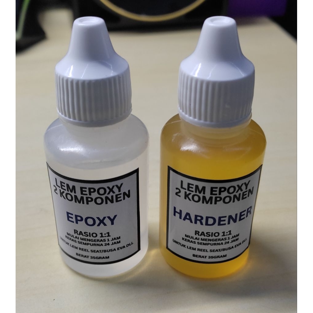 lem epoxy 2 komponen/lem reel seat dan busa eva