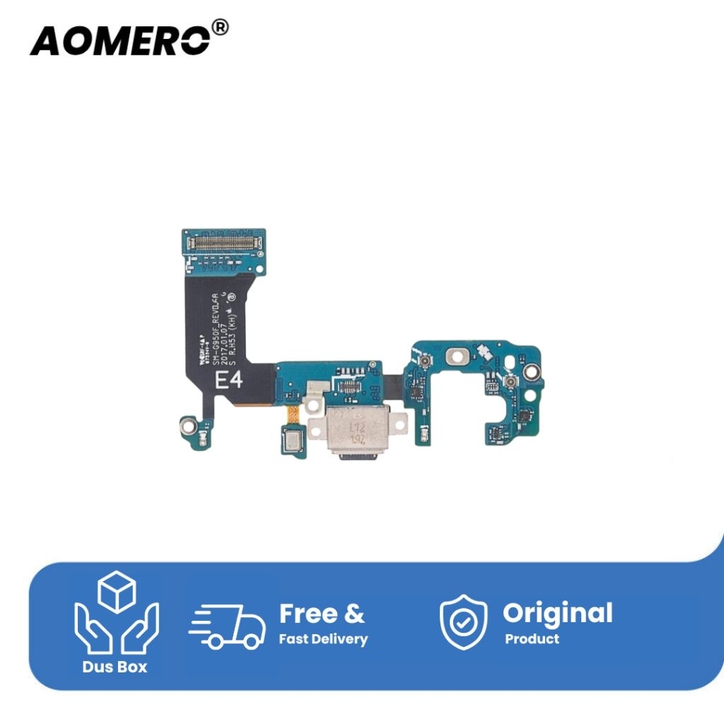Pcb Connector Cas Samsung S8 - Konektor Charger Samsung S8 G950F Ori [ Plus ic ]
