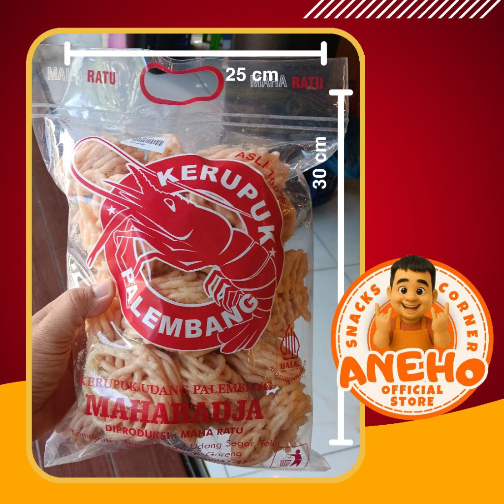 

Kerupuk Udang Premium Palembang Asli