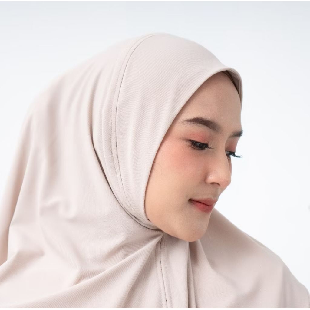 HIJAB INSTAN JUMA MALAY -HIJAB BERGO  INSTAN JUMA  NON PED XL JUMBO