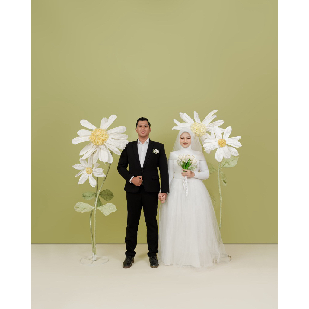 FOR RENT / DISEWAKAN PREWEDDING DRESS WEDDING DRESS SIMPLE