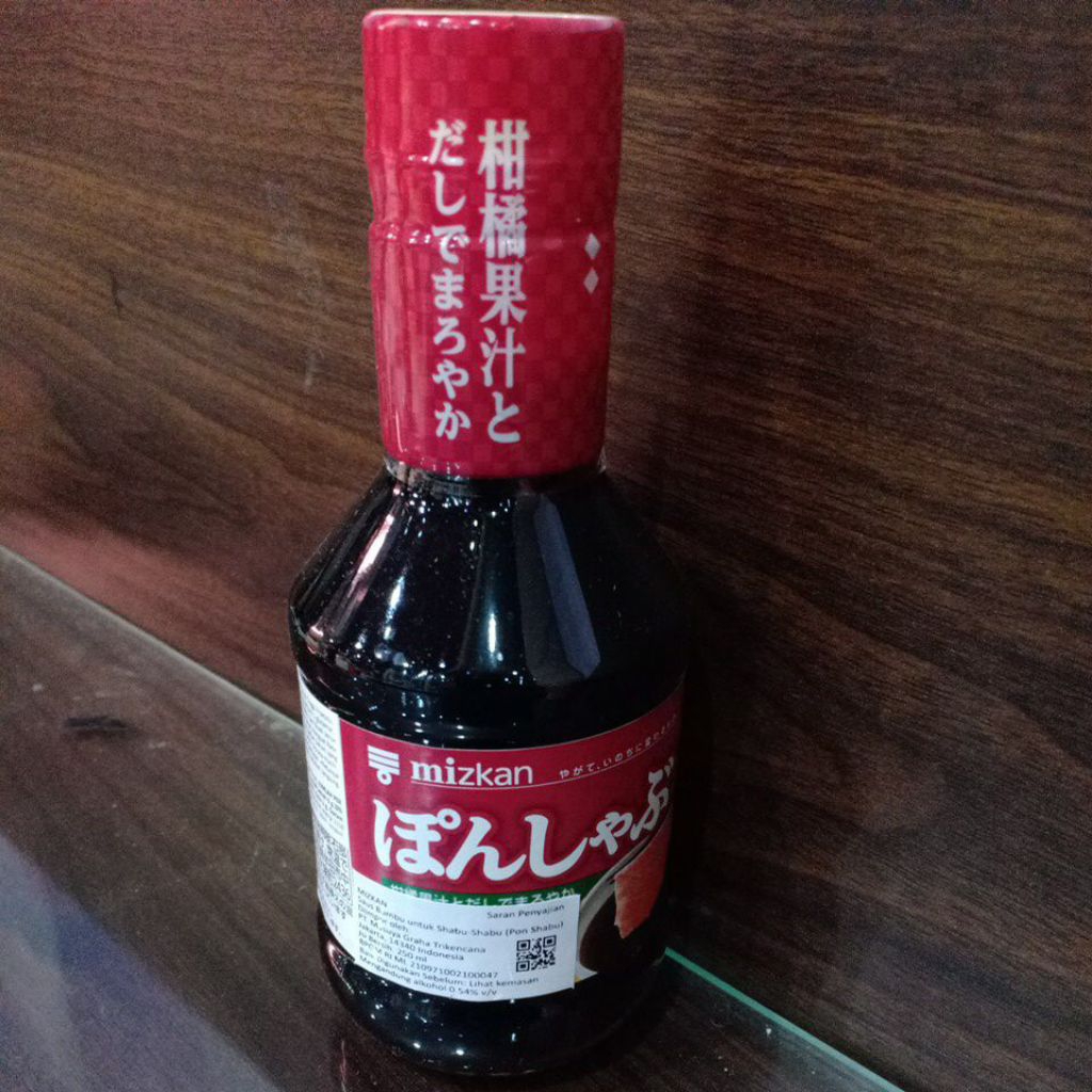 

mizkan pon shabu 250ml