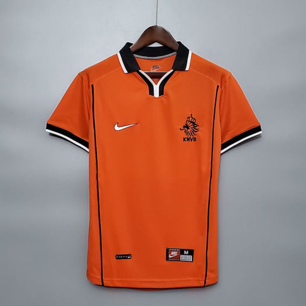 Jersey Retro Vintage Belanda Home 1998 GO HQ
