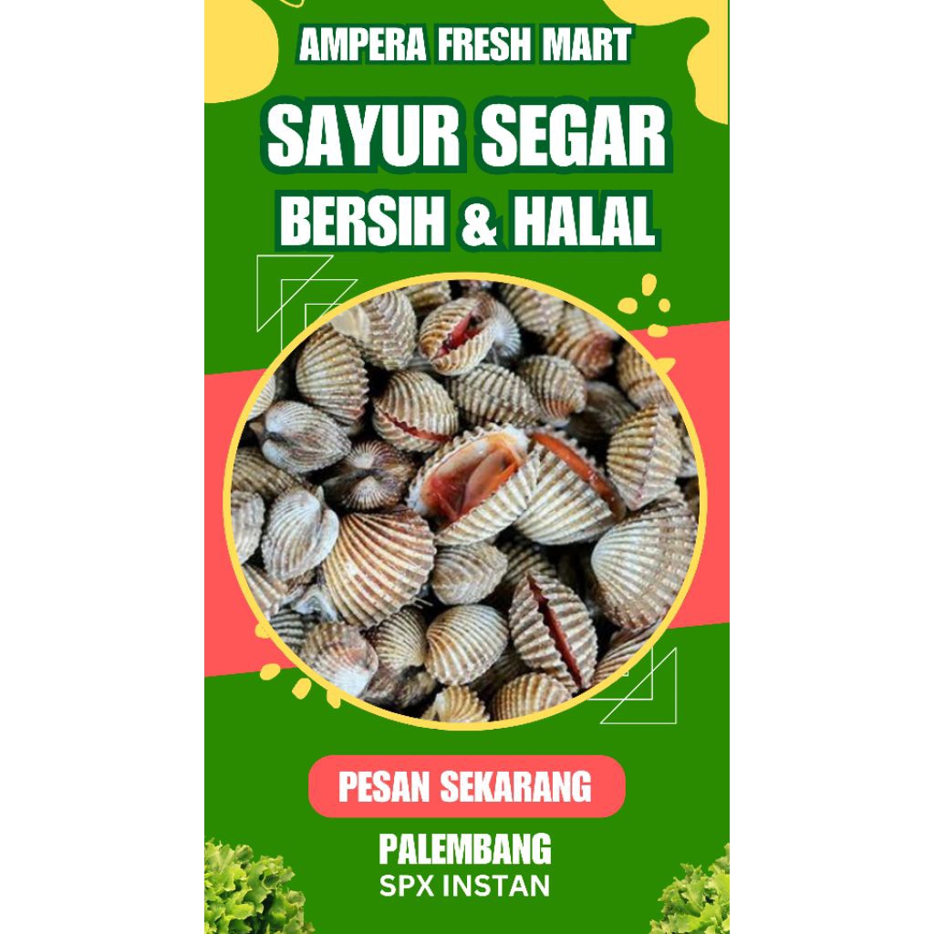 

KERANG DARA TIDAK KUPAS - INSTAN PALEMBANG
