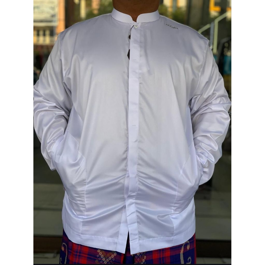 KOKO AL-ZAHRA PUTIH SAUDI PJ-AZ-2194 PDBK-LLS BIG SIZE 2XL 3XL 4XL